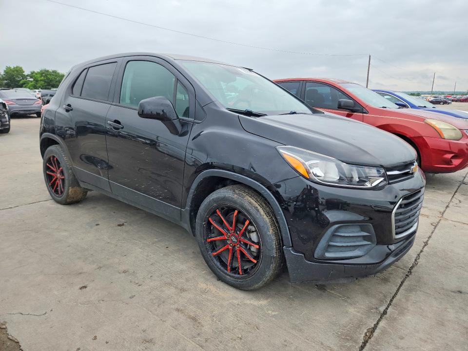 2020 Chevrolet VIN KL7CJKSB6LB040884 COPART salvage auction — HAIL, Tx - Cert Of Title-Rebuilt Salvage, sold $1,800 on 2026-07-02 (photo 4)