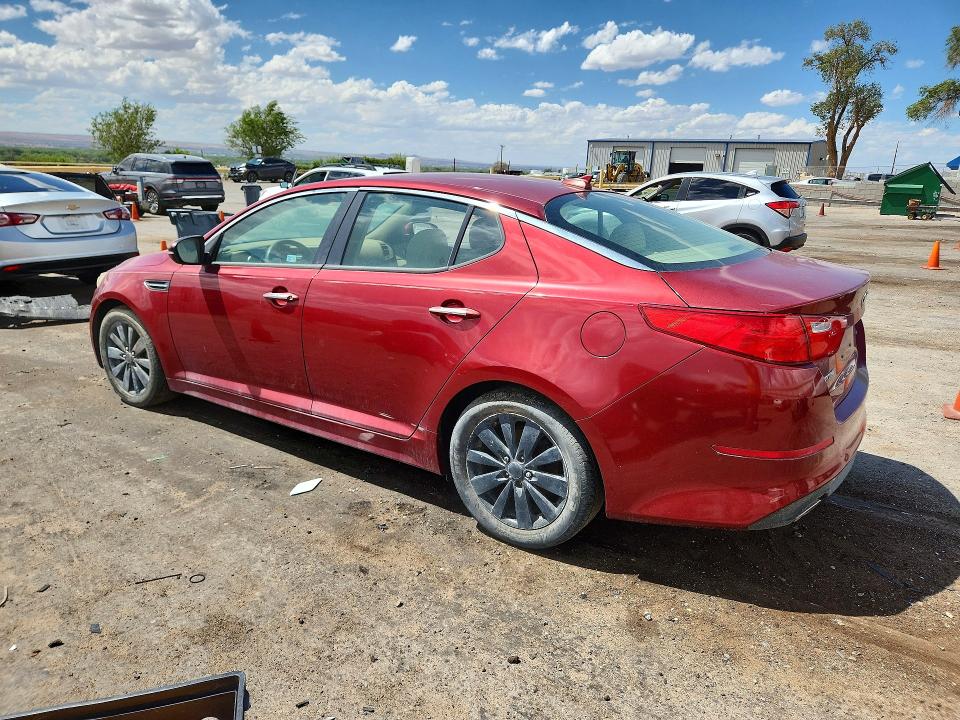 2014 Kia Optima VIN 5XXGM4A74EG350162 COPART salvage auction — VANDALISM, Nm - Cert Of Title-Salvage, sold $625 on 2026-07-27 (photo 2)