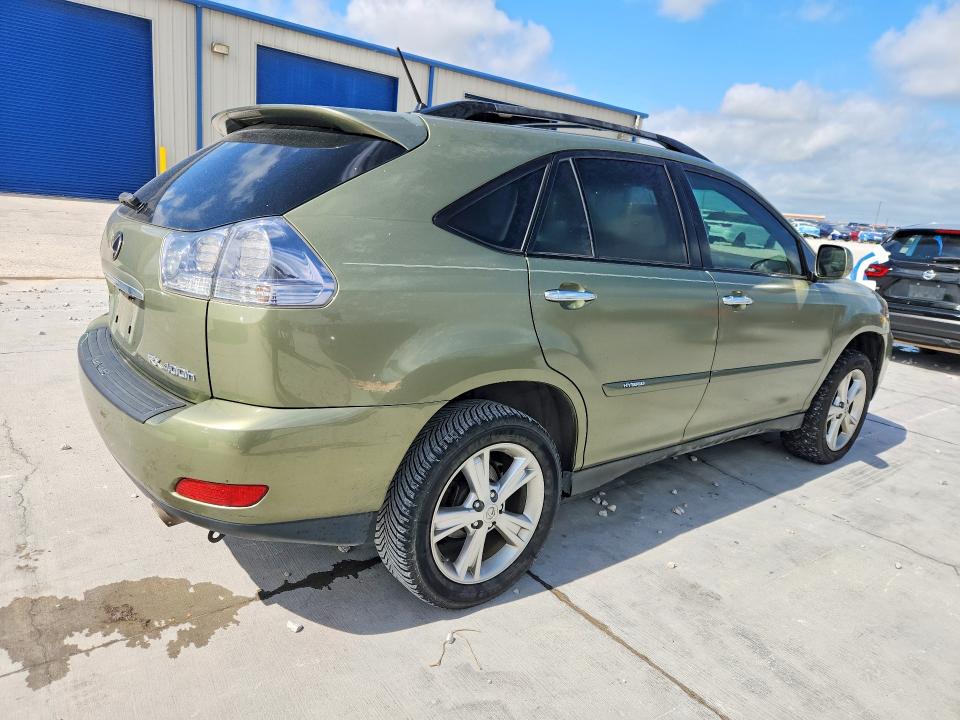2008 Lexus Rx VIN JTJGW31U382008395 COPART salvage auction — REAR END, Tx - Salvage Vehicle Title, sold $2,300 on 2026-07-14 (photo 3)