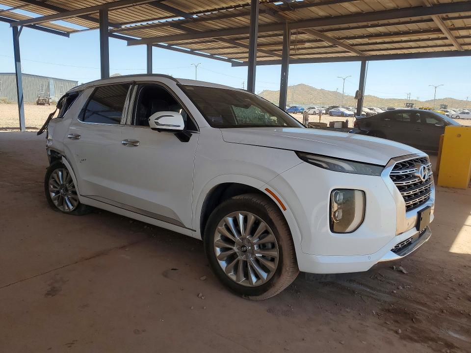 2020 Hyundai Palisade VIN KM8R54HE8LU034714 COPART salvage auction — SIDE, Az - Cert Of Title - Salvage, sold $2,600 on 2026-07-14 (photo 4)