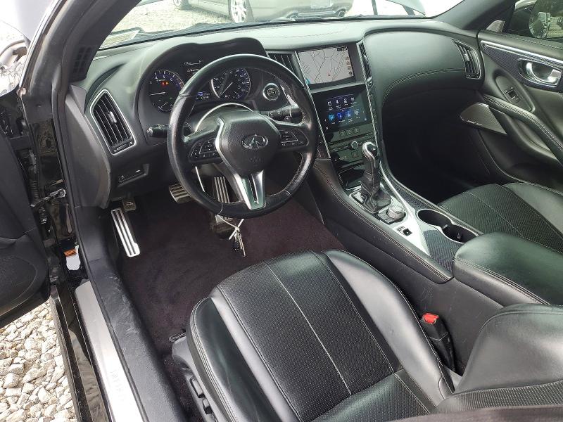 2018 Infiniti VIN JN1FV7EL7JM631333 COPART salvage auction — FRONT END, Ny - Mv-907A Salvage Certificate, sold $2,050 on 2026-07-17 (photo 8)