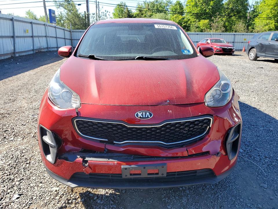 2018 Kia Sportage VIN KNDPM3AC8J7443177 COPART salvage auction — FRONT END, NJ - CERT OF TITLE-SALVAGE (P), sold $2,150 on 2026-07-02 (photo 5)
