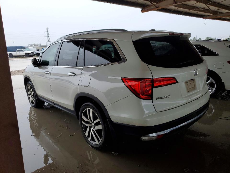 2016 Honda Pilot VIN 5FNYF5H96GB030018 COPART salvage auction — MINOR DENT/SCRATCHES, Tx - Certificate Of Title, sold $2,950 on 2026-07-09 (photo 2)