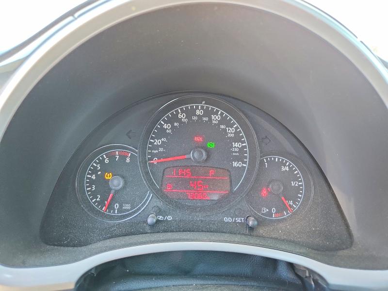 2012 Volkswagen Beetle VIN 3VWJP7AT5CM614980 COPART salvage auction — MINOR DENT/SCRATCHES, Or - Salvage Title Certificate, sold $2,100 on 2026-08-04 (photo 9)