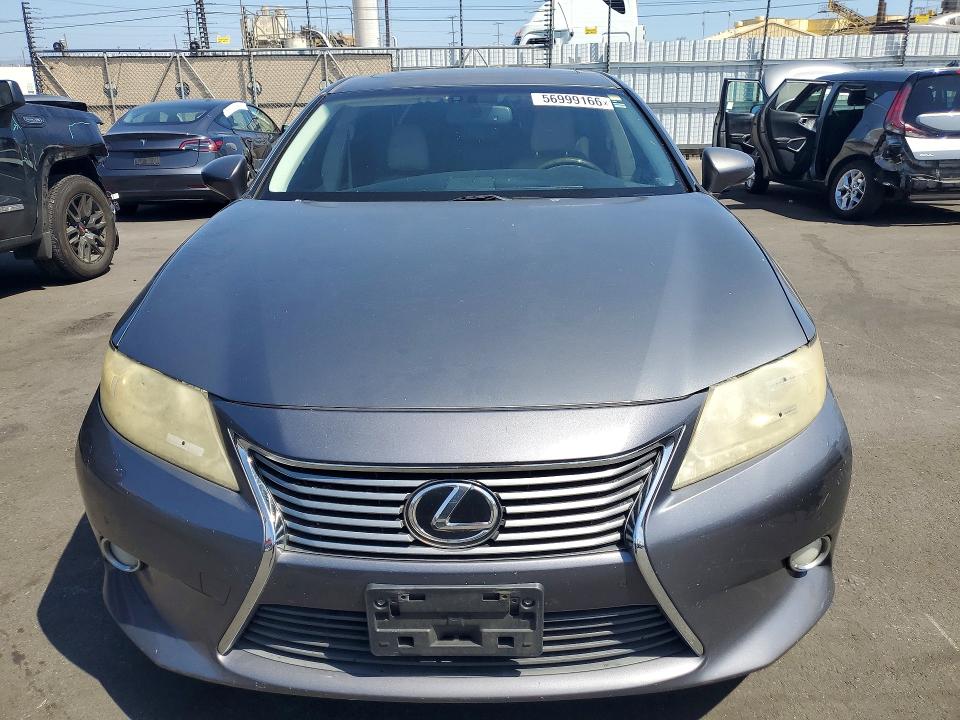 2013 Lexus ES VIN JTHBK1GG6D2055055 COPART salvage auction — FRONT END, Ca - Salvage Certificate, sold $300 on 2026-07-27 (photo 5)
