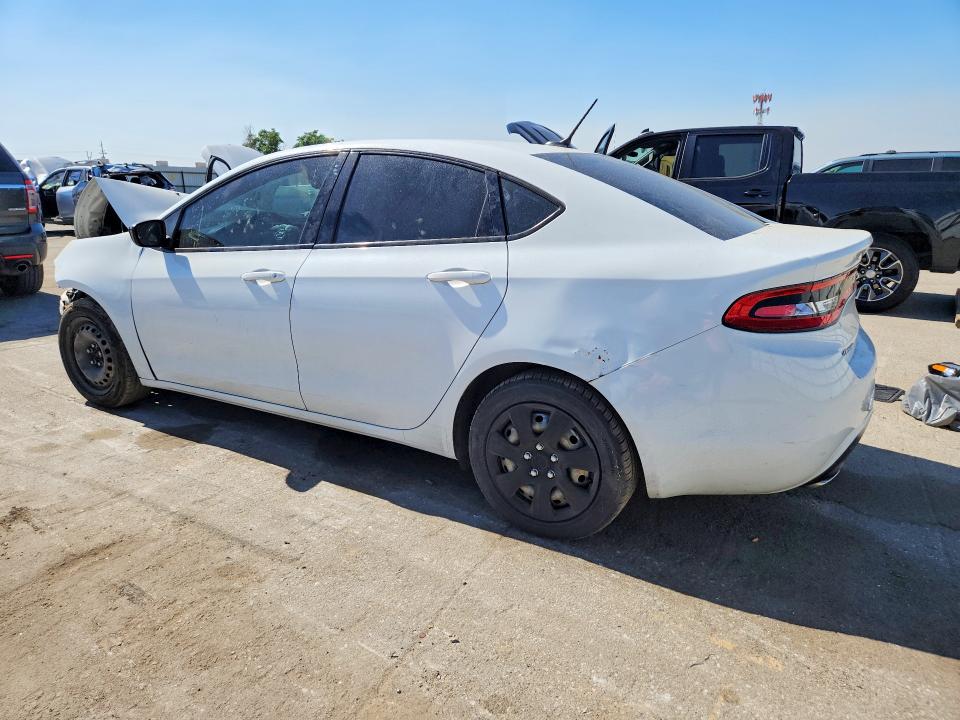 2016 Dodge Dart VIN 1C3CDFBBXGD578746 COPART salvage auction — FRONT END, Ca - Salvage Certificate, sold $225 on 2026-07-10 (photo 2)
