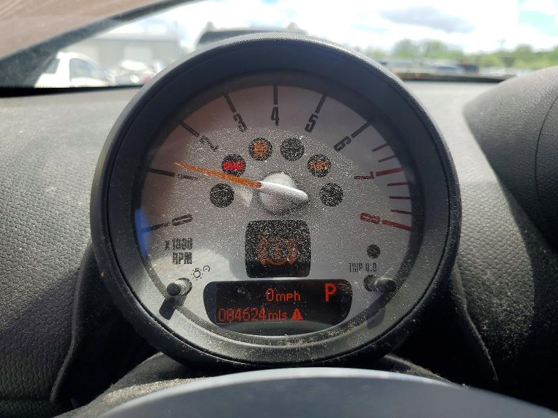 2014 Mini Cooper VIN WMWZC5C51EWP40175 COPART salvage auction — REAR END, Ma - Cert Of Title-Reconstrctd Coll, sold $2,250 on 2026-07-09 (photo 9)