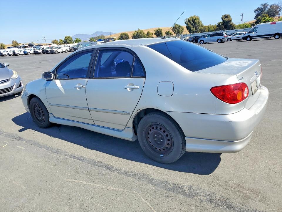 2003 Toyota Corolla VIN 1NXBR32E43Z186255 COPART salvage auction — REAR END, Ca - Dis/Dlr/Exp Only Clean Title, sold $850 on 2026-07-08 (photo 2)