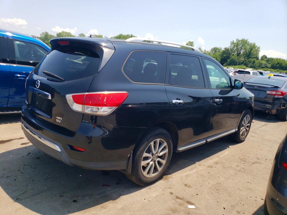 2013 Nissan Pathfinder VIN 5N1AR2MM3DC620120 COPART salvage auction — FRONT END, Ct - Cert Of Title-Salvage, sold $475 on 2026-07-02 (photo 3)