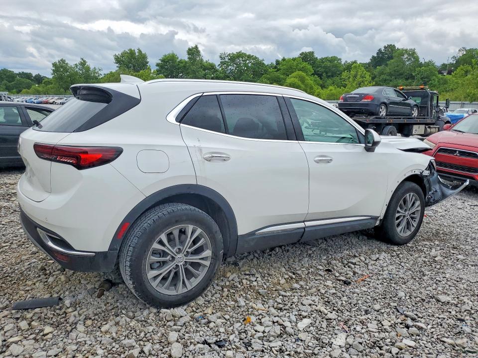 2022 Buick Envision VIN LRBAZLR47ND125934 COPART salvage auction — FRONT END, Oh - Cert Of Title-Salvage, sold $3,200 on 2026-07-24 (photo 3)