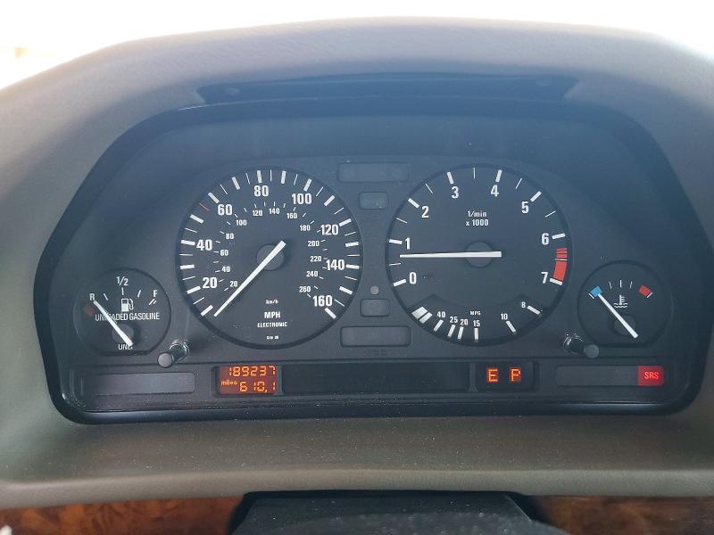 1995 BMW 5 series VIN WBAHD6326SGK56674 COPART salvage auction — MINOR DENT/SCRATCHES, Az - Cert Of Title-Restored Salvage, sold $2,200 on 2026-07-02 (photo 9)