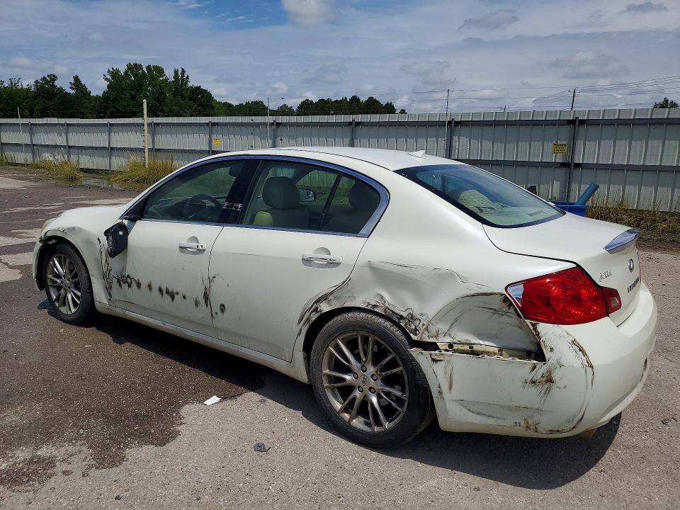 2008 Infiniti G VIN JNKBV61E28M201411 COPART salvage auction — REAR END, Al - Cert Of Title-Salvage Title, sold $725 on 2026-07-30 (photo 2)
