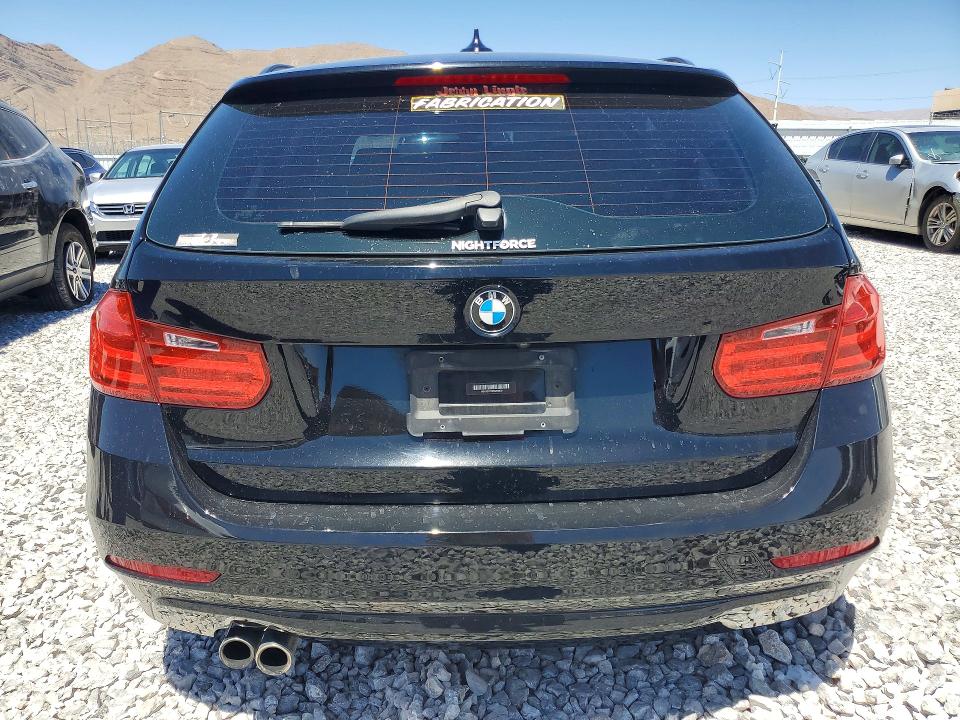 2015 BMW 3er VIN WBA3G7C52FK296836 COPART salvage auction — UNDERCARRIAGE, Nv - Salvage Title, sold $1,350 on 2026-07-06 (photo 6)
