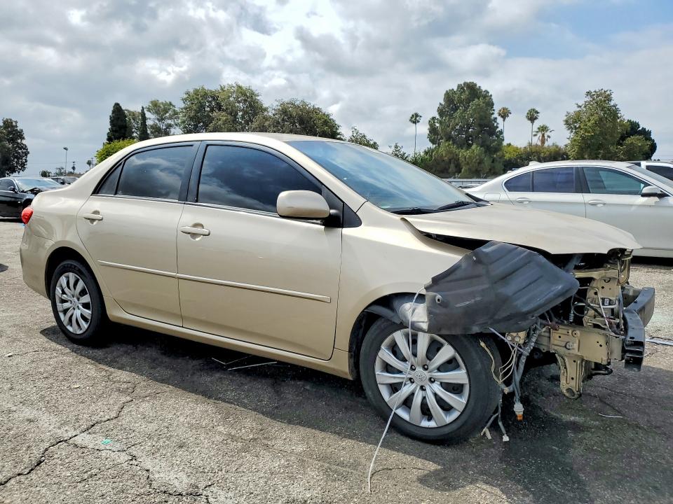2013 Toyota Corolla VIN 5YFBU4EE3DP106608 COPART salvage auction — FRONT END, Ca - Salvage Certificate, sold $2,700 on 2026-07-31 (photo 4)