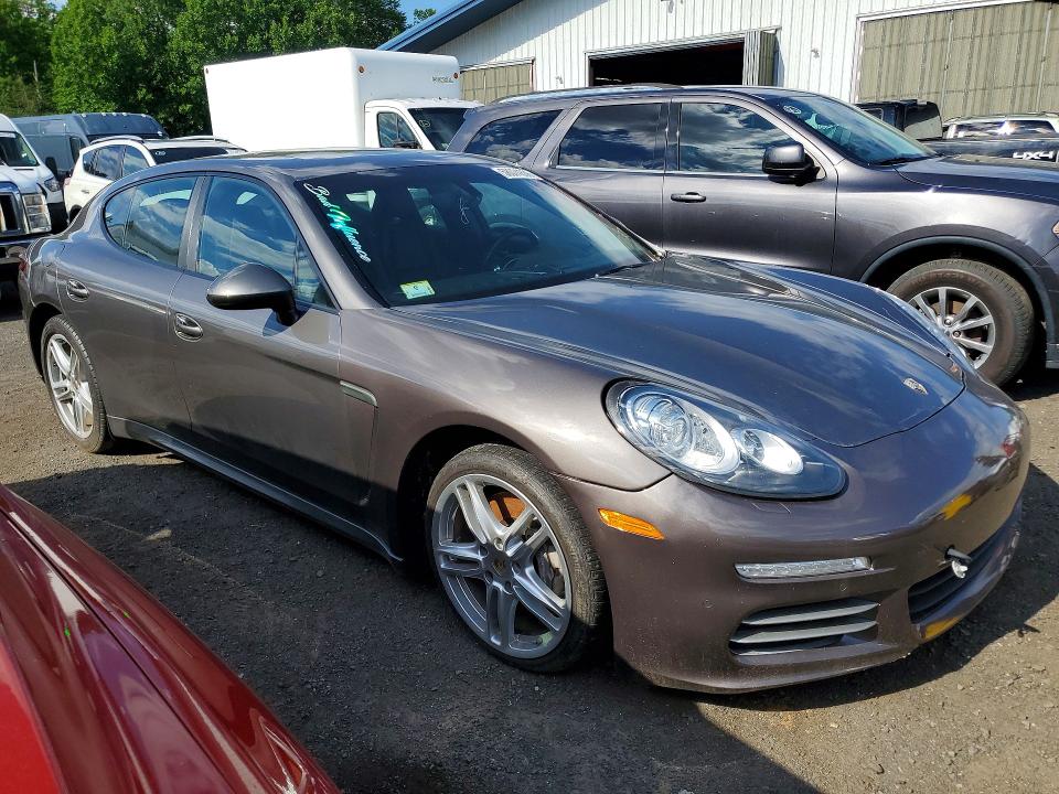 2015 Porsche Panamera VIN WP0AA2A76FL005185 COPART salvage auction — FRONT END, Ma - Certificate Of Title, sold $475 on 2026-07-09 (photo 4)