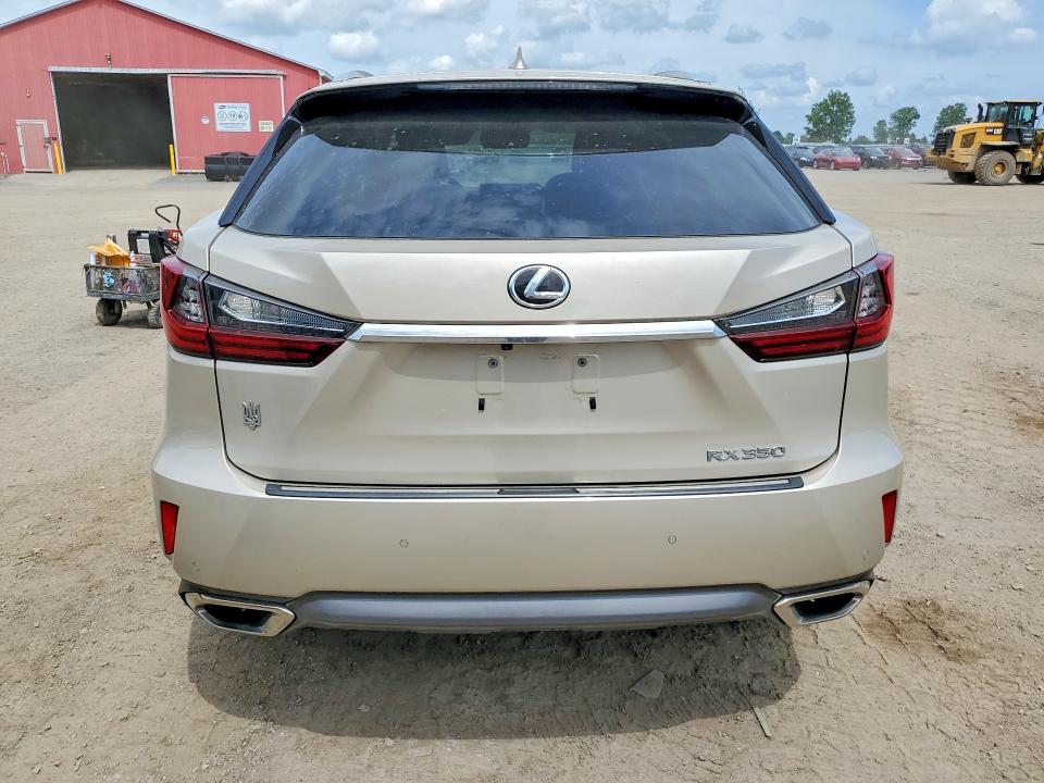 2017 Lexus Rx 350 VIN 2T2BZMCA3HC083253 COPART salvage auction — FRONT END, ON - PERMIT NO BRAND - UNFIT, sold $18,300 on 2026-07-28 (photo 6)