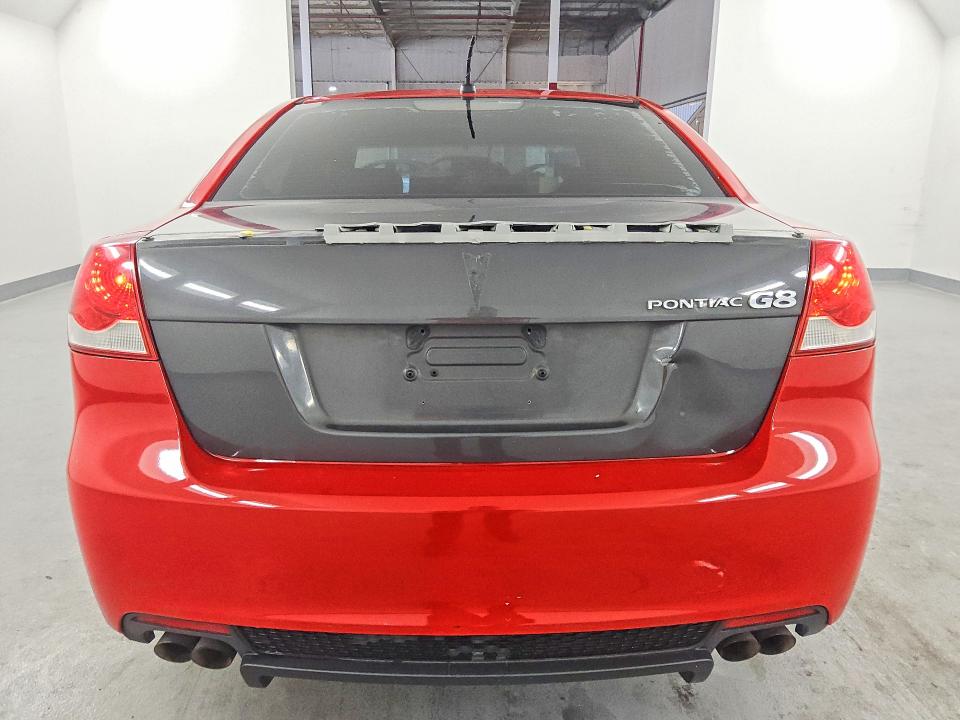 2009 Pontiac G8 VIN 6G2EC57Y39L181295 COPART salvage auction — MECHANICAL, Ca - Certificate Of Title, sold $6,000 on 2026-07-07 (photo 6)