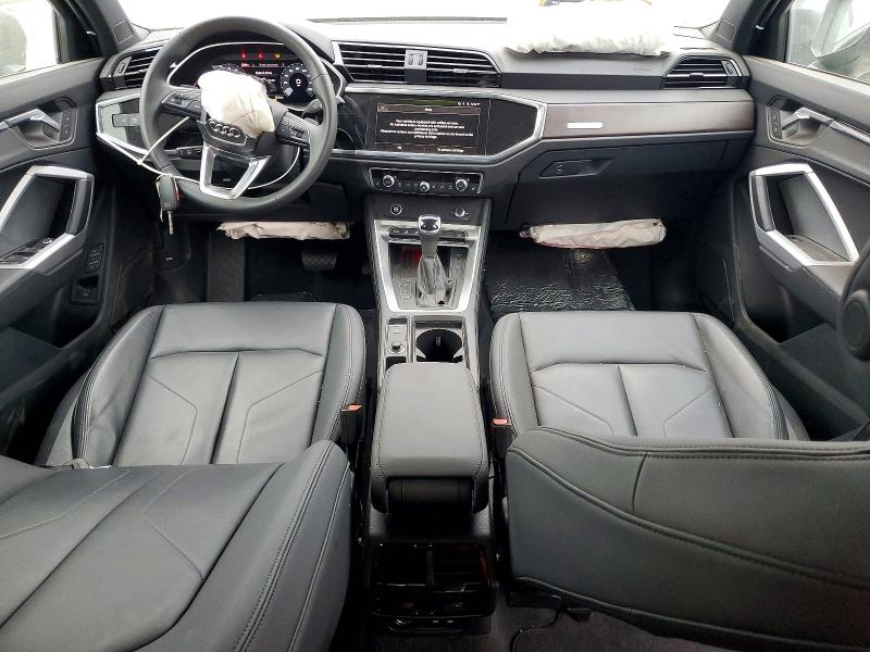 2025 Audi Q3 VIN WA1EECF37S1007299 COPART salvage auction — FRONT END, Id - Dis/Dlr/Exp Only Salvage Title, sold $8,100 on 2026-07-13 (photo 8)