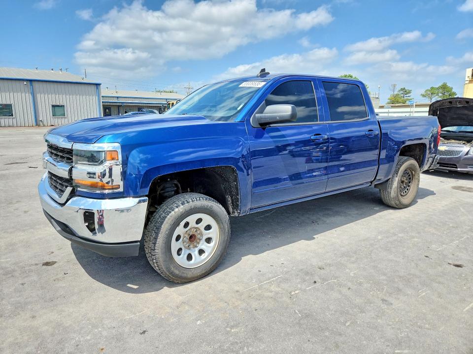2018 Chevrolet Silverado VIN 3GCPCREC5JG139552 COPART salvage auction — HAIL, Ok - Cert Of Title-Salvage, sold $6,300 on 2026-07-24 (photo 1)