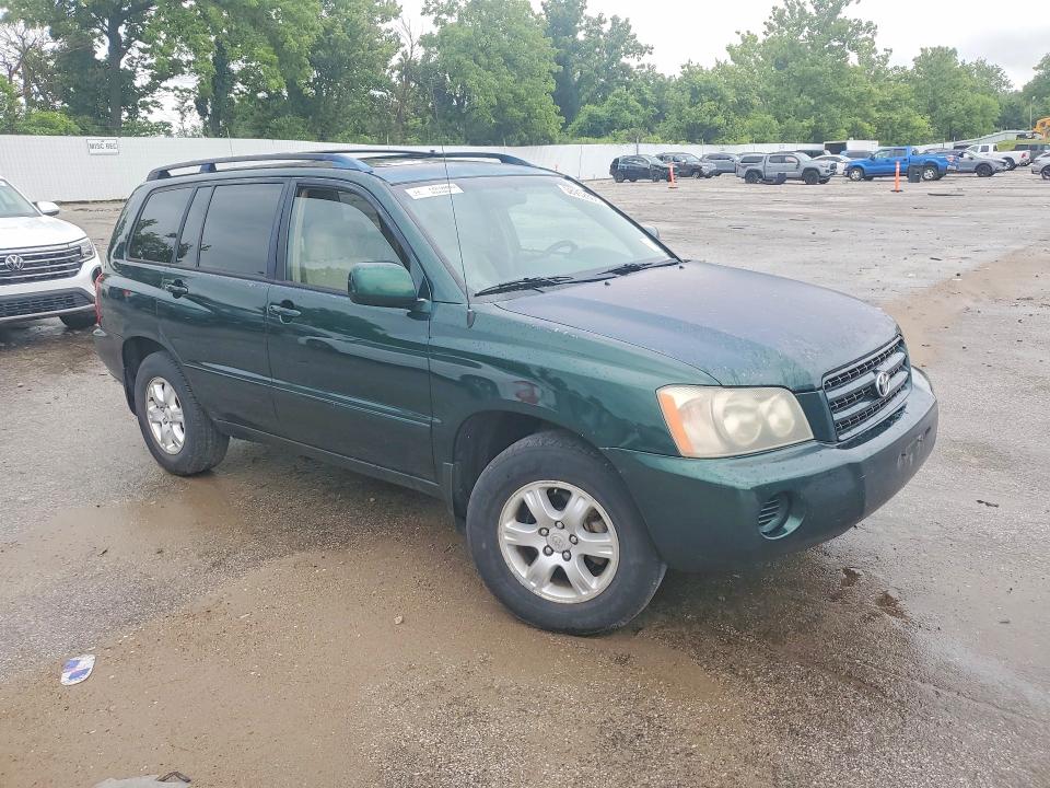 2002 Toyota Highlander VIN JTEGF21A920033027 COPART salvage auction — MINOR DENT/SCRATCHES, MO - CERTIFICATE OF TITLE (P), sold $300 on 2026-07-31 (photo 4)
