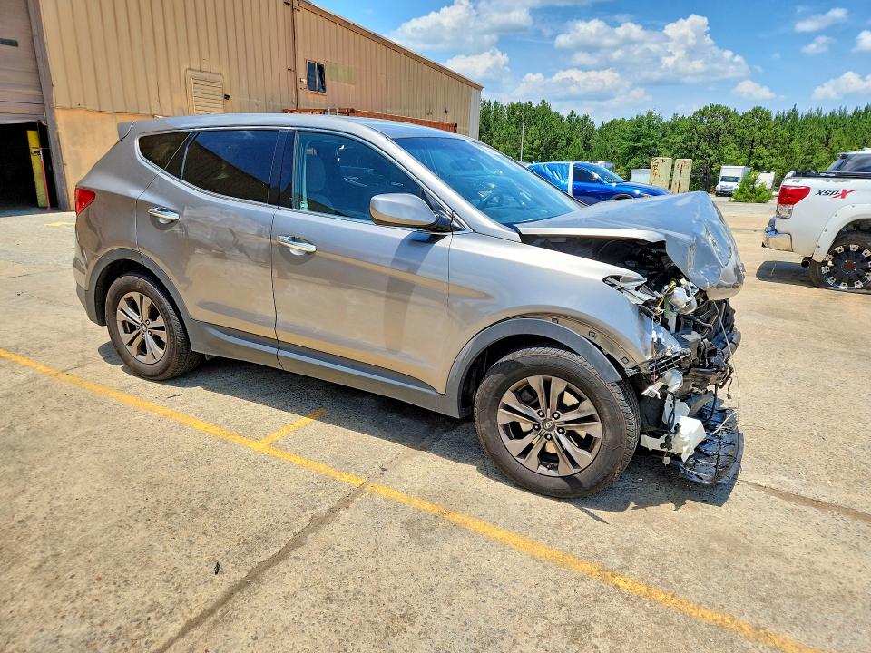 2015 Hyundai Santa fe VIN 5XYZT3LB5FG303761 COPART salvage auction — FRONT END, Sc - Cert Of Title-Salvage, sold $500 on 2026-07-31 (photo 4)