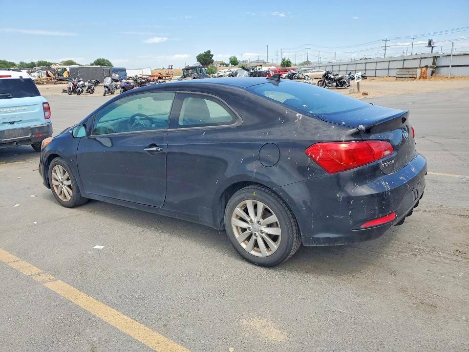 2016 Kia Forte VIN KNAFX6A83G5596857 COPART salvage auction — FRONT END, ID - CERTIFICATE OF TITLE, sold $325 on 2026-07-28 (photo 2)
