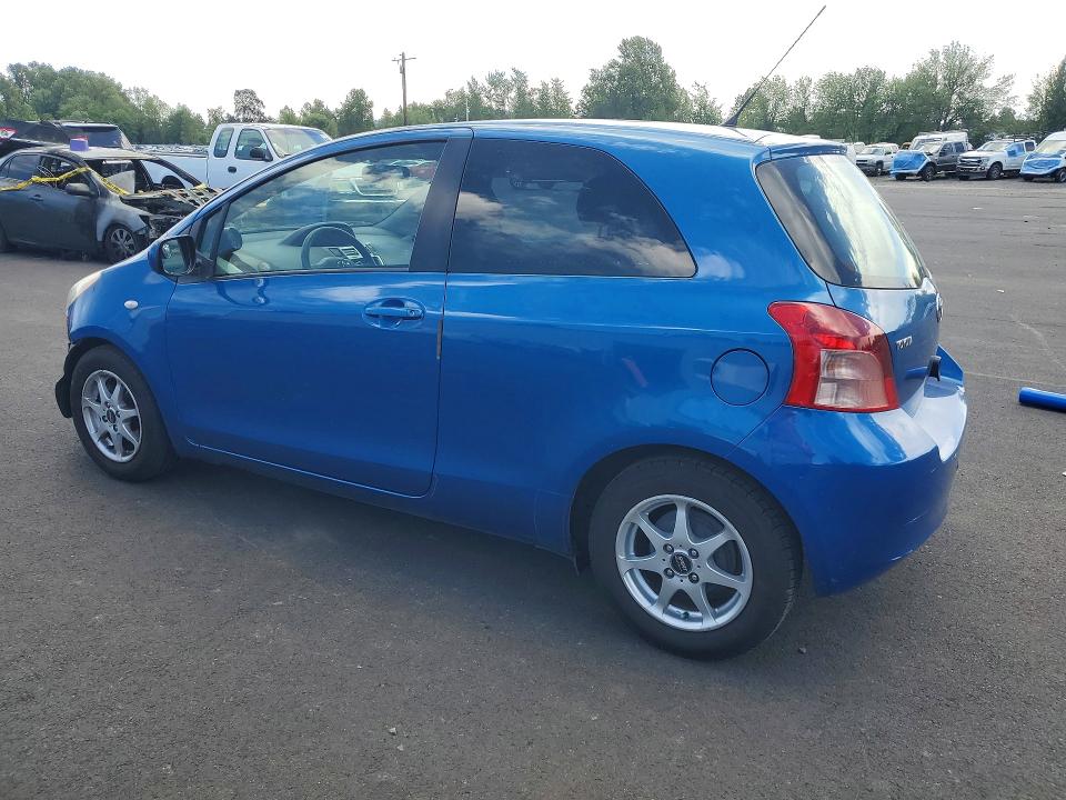 2007 Toyota Yaris VIN JTDJT923775118888 COPART salvage auction — FRONT END, OR - SALVAGE TITLE CERTIFICATE, sold $425 on 2026-07-20 (photo 2)