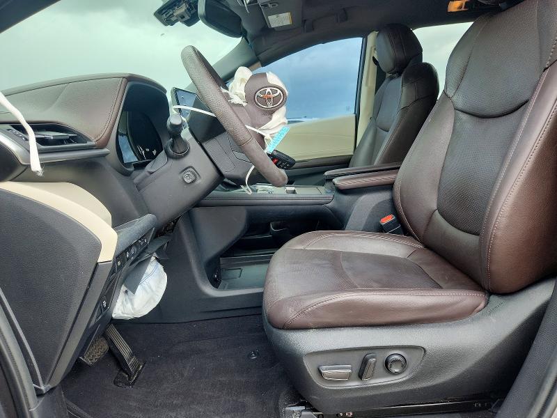 2022 Toyota Sienna VIN 5TDERKEC0NS085050 COPART salvage auction — FRONT END, Fl - Cert Of Title Slvg Rebuildable, sold $12,300 on 2026-07-16 (photo 7)