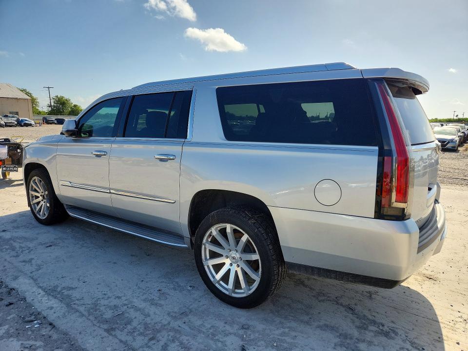 2015 Cadillac Escalade esv VIN 1GYS3SKJ3FR556724 COPART salvage auction — MINOR DENT/SCRATCHES, Tx - Certificate Of Title, sold $10,600 on 2026-08-18 (photo 2)