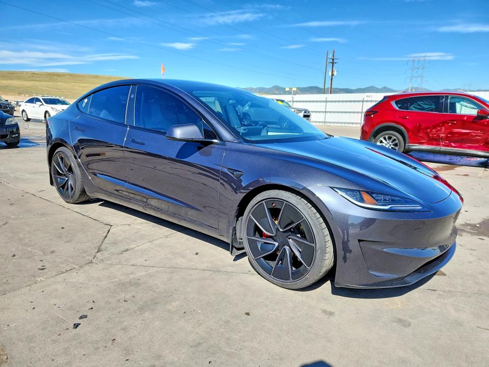 2024 Tesla VIN 5YJ3E1ET9RF824617 COPART salvage auction — FRONT END, Co - Salvage Title, sold $23,200 on 2026-07-29 (photo 4)