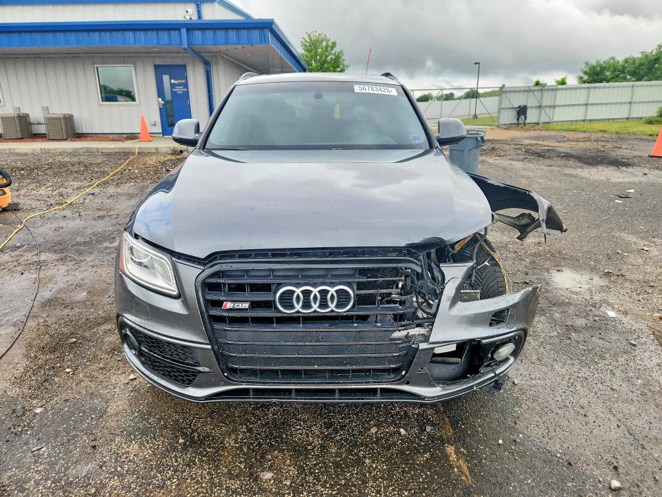 2016 Audi Sq5 VIN WA1CCAFP8GA034247 COPART salvage auction — FRONT END, Wi - Junked Vehicle Bill Of Sale, sold $925 on 2026-07-28 (photo 5)