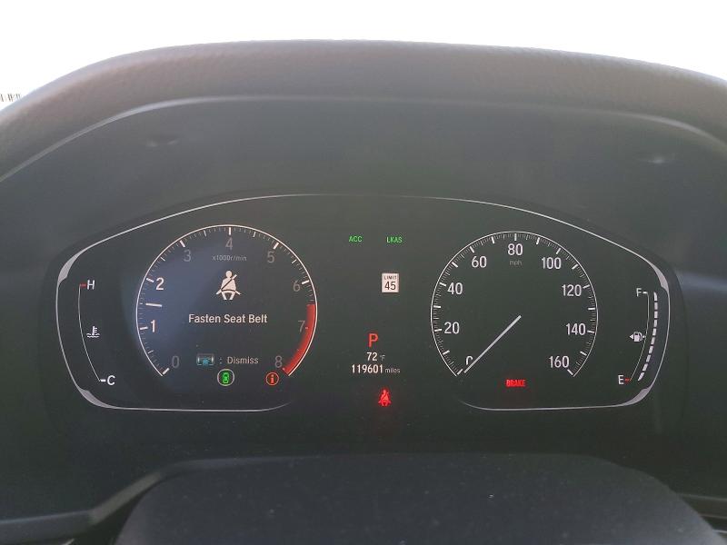 2018 Honda Accord VIN 1HGCV1F15JA241120 COPART salvage auction — FRONT END, Ca - Salvage Certificate, sold $4,950 on 2026-07-09 (photo 9)