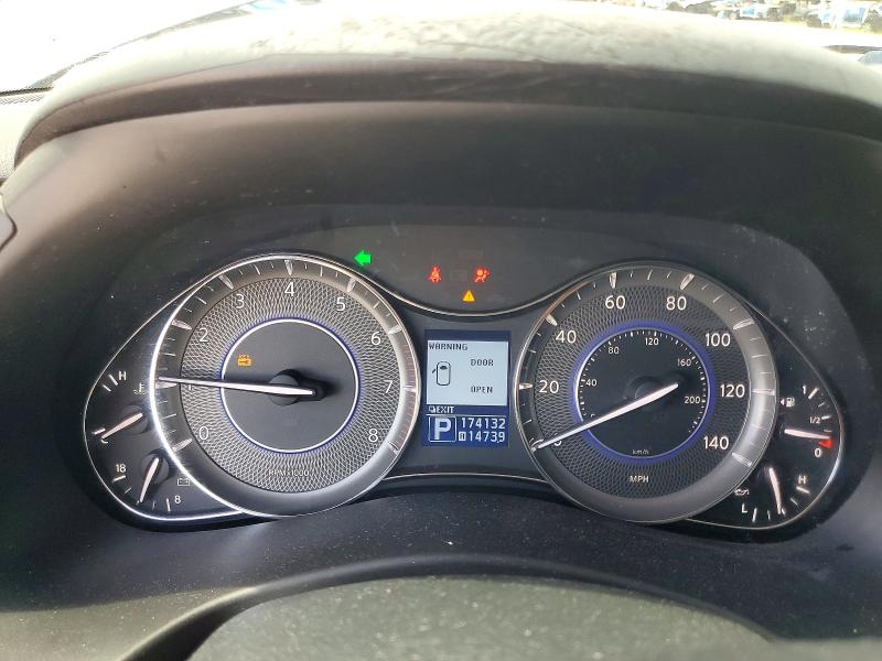 2011 Infiniti Qx56 VIN JN8AZ2NE5B9001836 COPART salvage auction — FRONT END, Tx - Certificate Of Title, sold $2,150 on 2026-07-31 (photo 9)