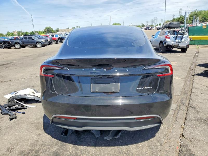 2024 Tesla Model 3 VIN 5YJ3E1EB5RF834178 COPART salvage auction — FRONT END, Co - Salvage Title, sold $9,300 on 2026-08-04 (photo 6)