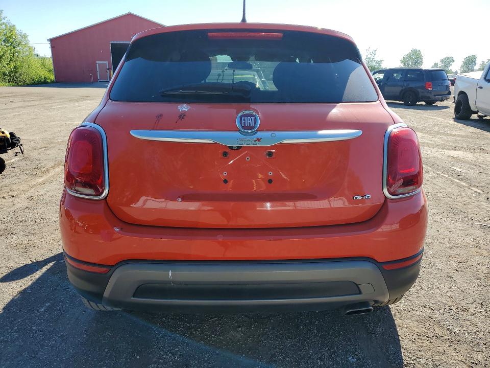 2016 Fiat 500x VIN ZFBCFYCT3GP515918 COPART salvage auction — FRONT END, On - Permit Salvage, sold $1,150 on 2026-07-07 (photo 6)