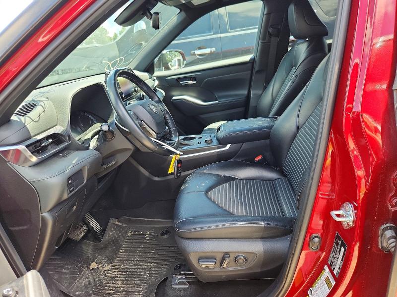 2021 Toyota Highlander VIN 5TDLZRBH7MS158283 COPART salvage auction — ALL OVER, LA - CERT OF TITLE-SALVAGE, sold $250 on 2026-07-16 (photo 7)