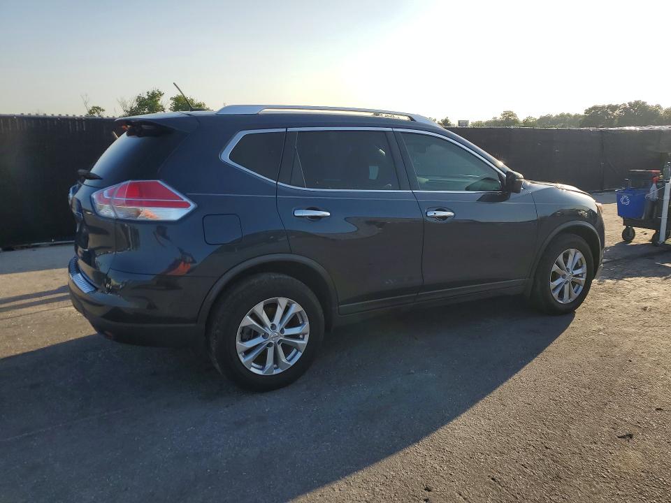 2016 Nissan Rogue VIN KNMAT2MTXGP677621 COPART salvage auction — FRONT END, Fl - Cert Of Title Slvg Rebuildable, sold $2,300 on 2026-07-14 (photo 3)