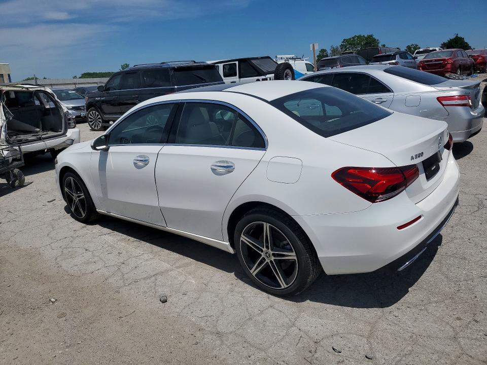 2020 Mercedes-benz A-klasse VIN W1K3G4FB4LJ224126 COPART salvage auction — NORMAL WEAR, In - Cert Of Title-Salvage Title, sold $11,700 on 2026-07-10 (photo 2)