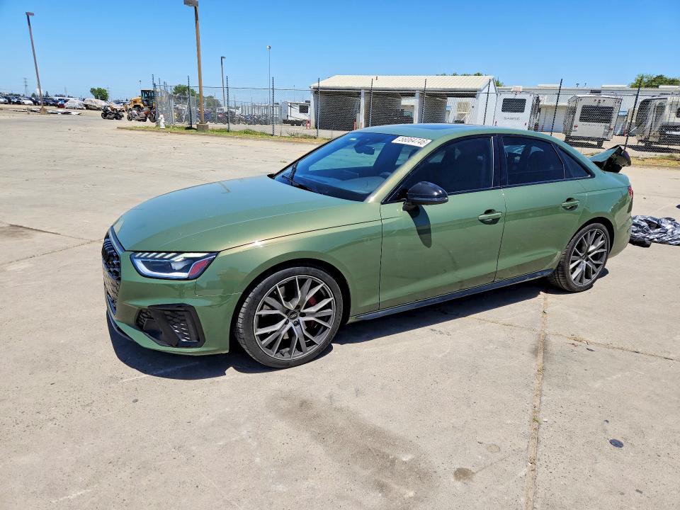 2023 Audi VIN WAUB4AF47PA074238 COPART salvage auction — REAR END, Ca - Salvage Certificate, sold $15,100 on 2026-07-20 (photo 1)