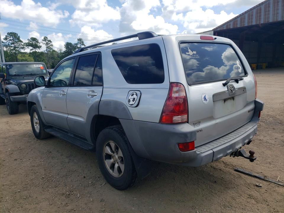 2003 Toyota 4runner VIN JTEZU14R330002478 COPART salvage auction — MINOR DENT/SCRATCHES, La - Cert Of Title-Salvage, sold $2,400 on 2026-07-07 (photo 2)