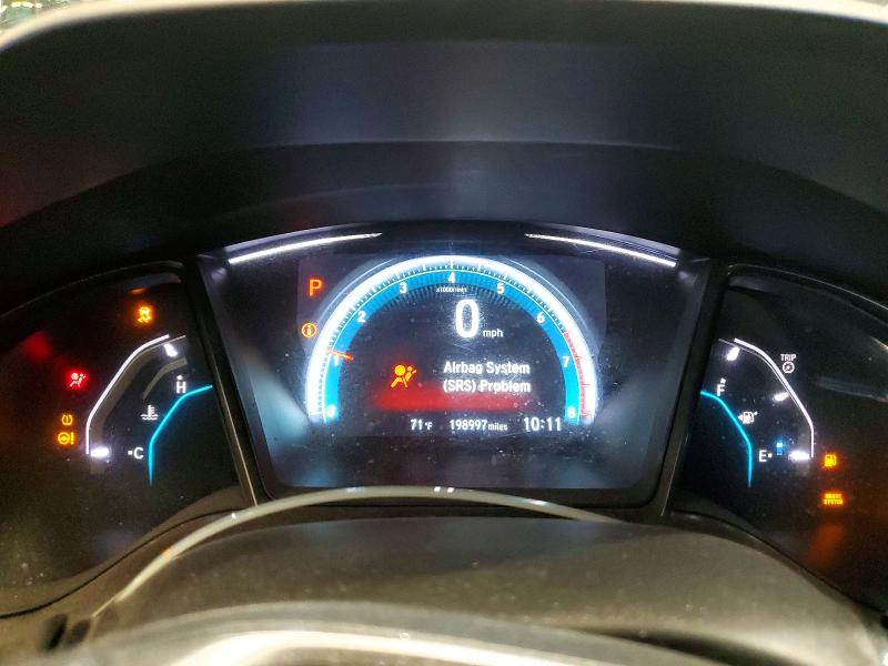 2018 Honda Civic VIN SHHFK7H56JU206549 COPART salvage auction — FRONT END, ME - CERTIFICATE OF TITLE (P), sold $5,900 on 2026-07-30 (photo 9)