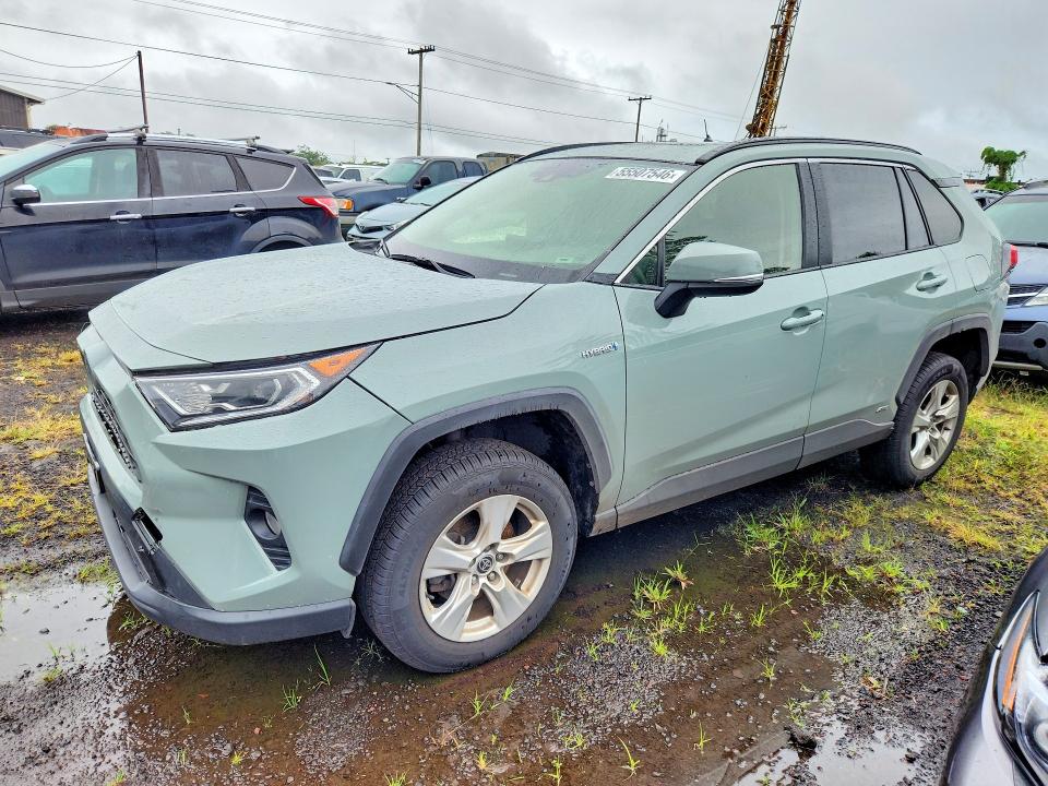 2020 Toyota VIN JTMR6RFV4LJ002345 COPART salvage auction — REAR END, Hi - Certificate Of Title, sold $300 on 2026-07-20 (photo 1)