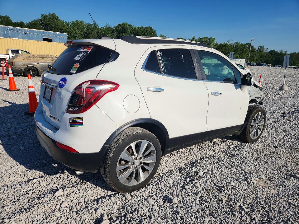 2019 Buick Encore VIN KL4CJASB7KB941526 COPART salvage auction — FRONT END, Oh - Certificate Of Title, sold $3,000 on 2026-07-27 (photo 3)