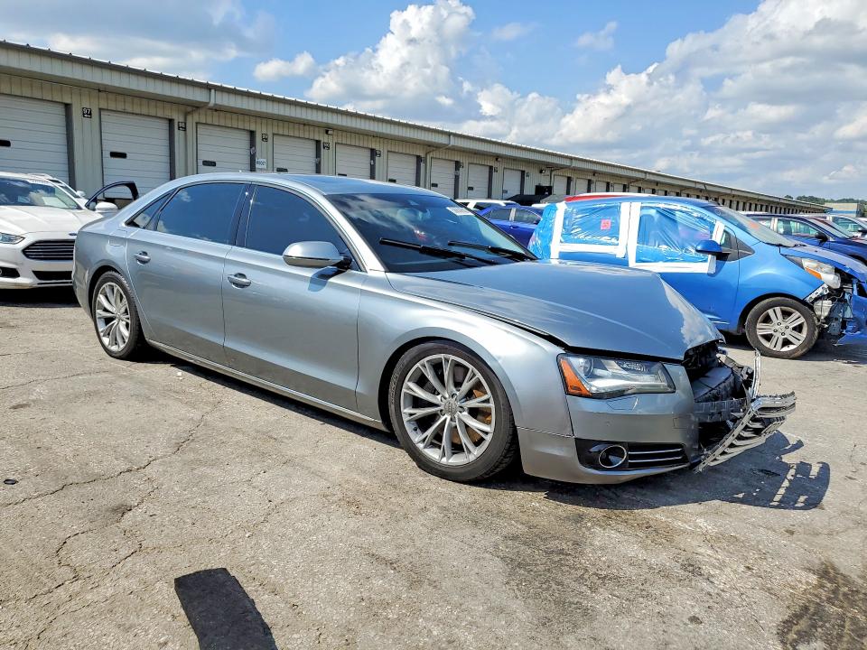 2011 Audi A8 VIN WAURVAFD1BN019958 COPART salvage auction — FRONT END, KY - CERT OF TITLE-SALVAGE (P), sold $550 on 2026-07-02 (photo 4)