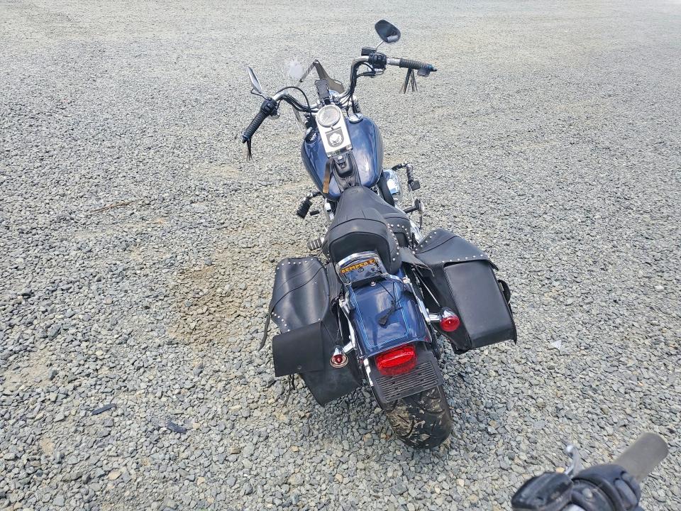 2008 Harley-davidson Fxstc VIN 1HD1JL5198Y080074 COPART salvage auction — ALL OVER, NC - SALVAGE CERTIFICATE OF TITLE, sold $450 on 2026-07-30 (photo 4)