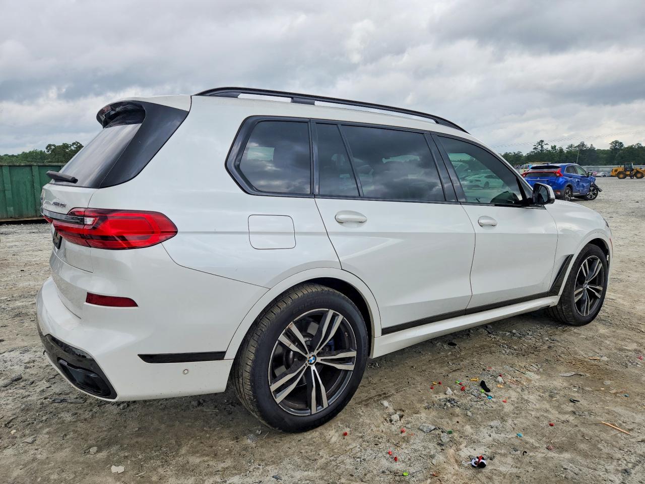 2021 BMW X7 VIN 5UXCW2C03M9E78709 COPART salvage auction — Front End, St - Salvage Title, sold $26,500 on 2026-07-08 (photo 3)