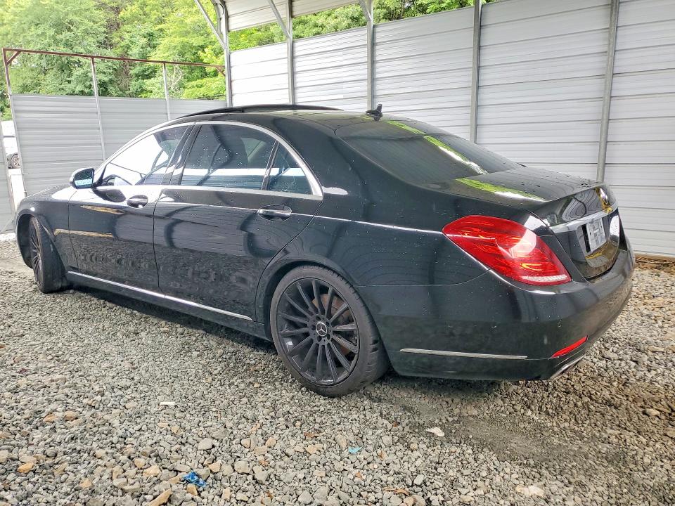 2015 Mercedes-benz S class VIN WDDUG8CB2FA148099 COPART salvage auction — MINOR DENT/SCRATCHES, NC - CERTIFICATE OF TITLE, sold $3,050 on 2026-07-14 (photo 2)