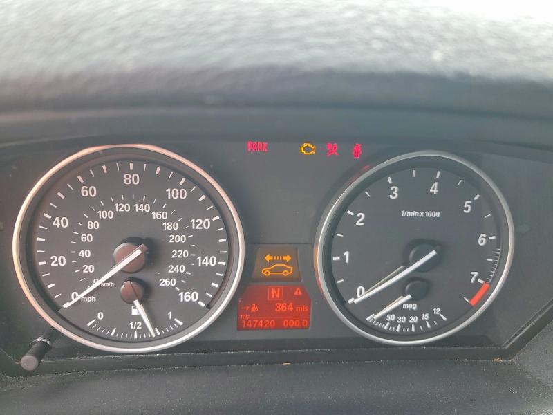 2013 BMW VIN 5UXZV4C58D0B03083 COPART salvage auction — MECHANICAL, Nc - Certificate Of Title, sold $1,000 on 2026-07-06 (photo 9)