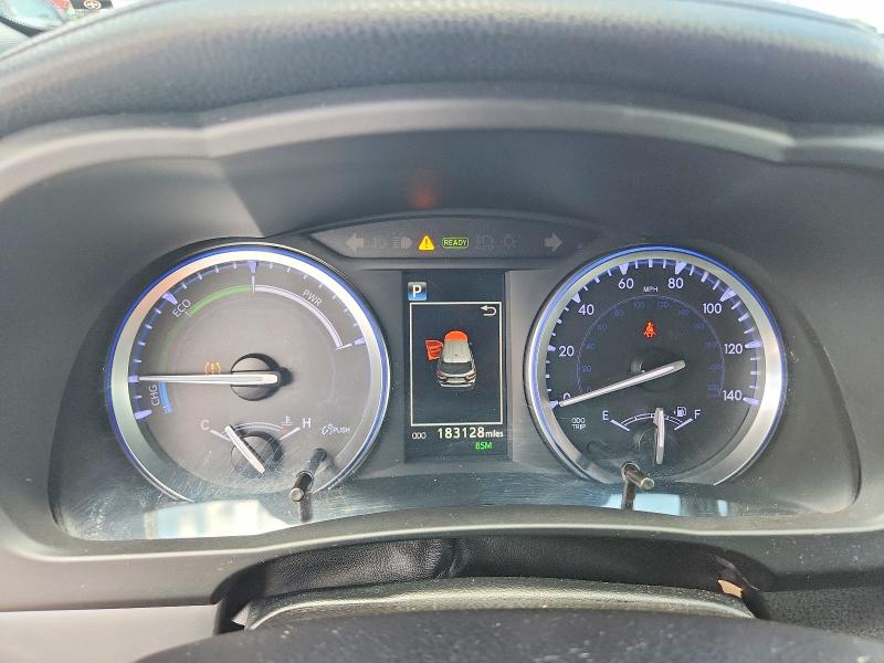 2019 Toyota Highlander VIN 5TDDGRFH3KS054746 COPART salvage auction — HAIL, Ca - Dis/Dlr/Exp Only Clean Title, sold $13,200 on 2026-07-13 (photo 9)