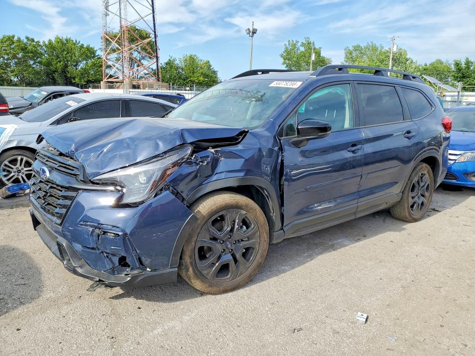 2025 Subaru Ascent VIN 4S4WMAFD2S3443424 COPART salvage auction — FRONT END, In - Cert Of Title-Salvage Title, sold $8,700 on 2026-07-20 (photo 1)